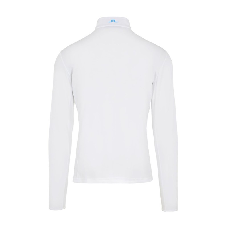 Pull J. Lindeberg Bran Mid Layer Blanc