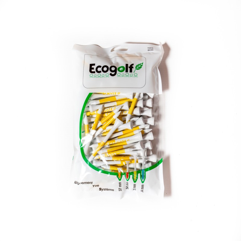 Tees en bois Ecogolf 70mm