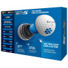 Balles Taylormade TP5 blanches