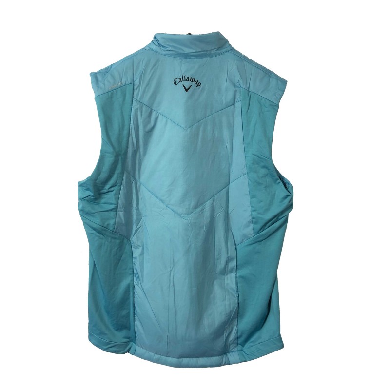 Doudoune sans manches Callaway bleu