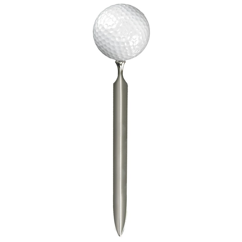 Coupe-papier balle de golf