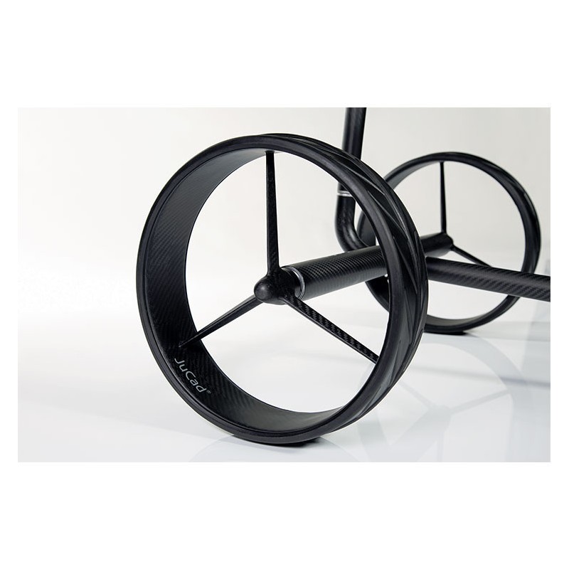 Chariot électrique Jucad Carbon Travel Nero SV 2.0