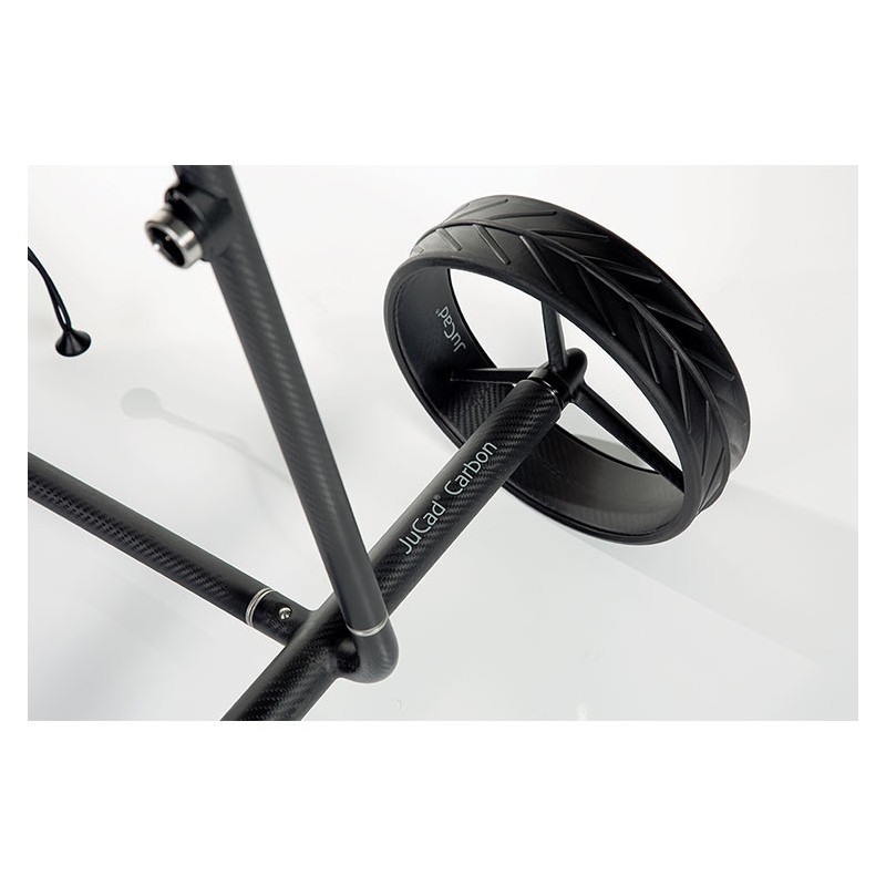 Chariot électrique Jucad Carbon Travel Nero SV 2.0