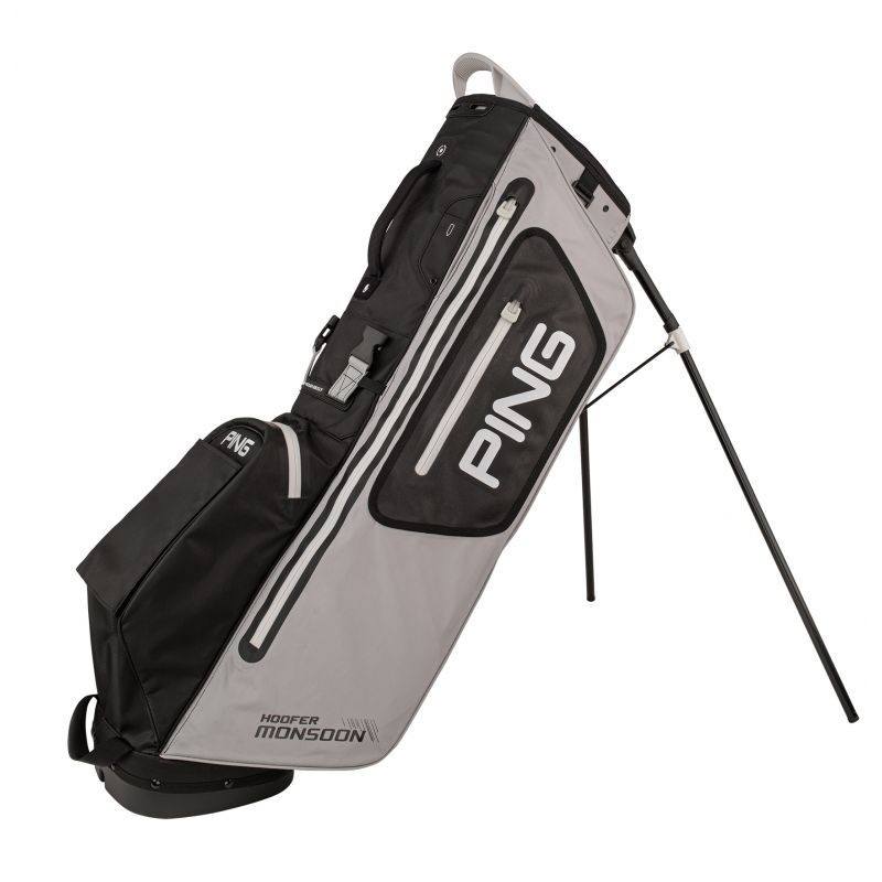 Sac De Golf Ping Hoofer HFR231 Noir - Standbag Neuf, Capacité 22L, Parfait Pour Le Parcours