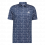 Polo Adidas jacquard marine