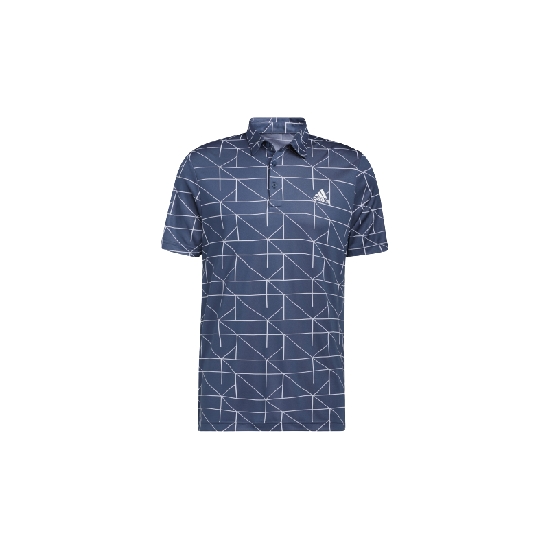 Polo Adidas jacquard marine