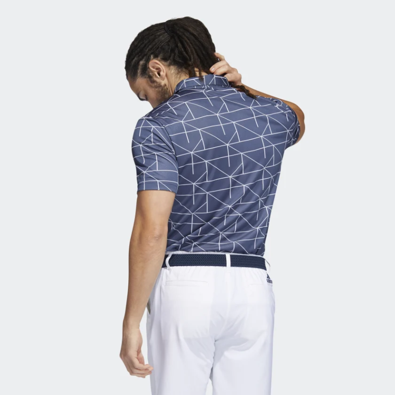 Polo Adidas jacquard marine