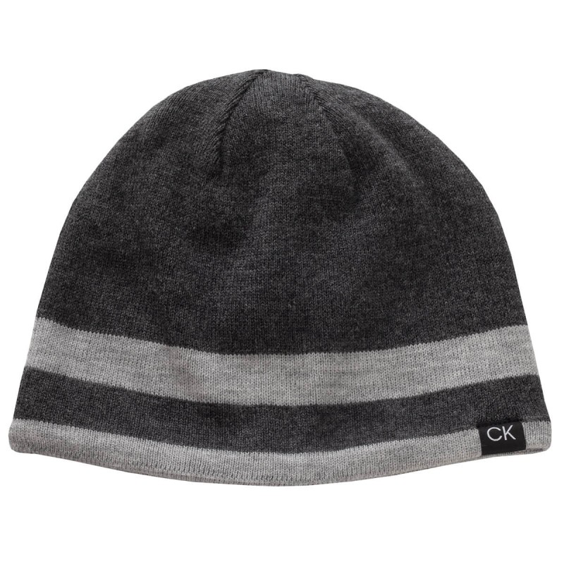 Bonnet Calvin Klein Vera reversible gris/bleu