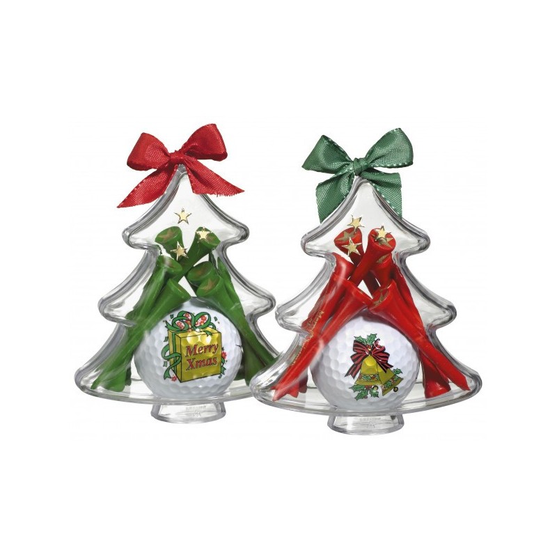 Boite sapin balles+tees