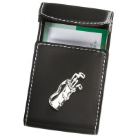 Sportiques - porte-cartes en cuir - La Route du Golf