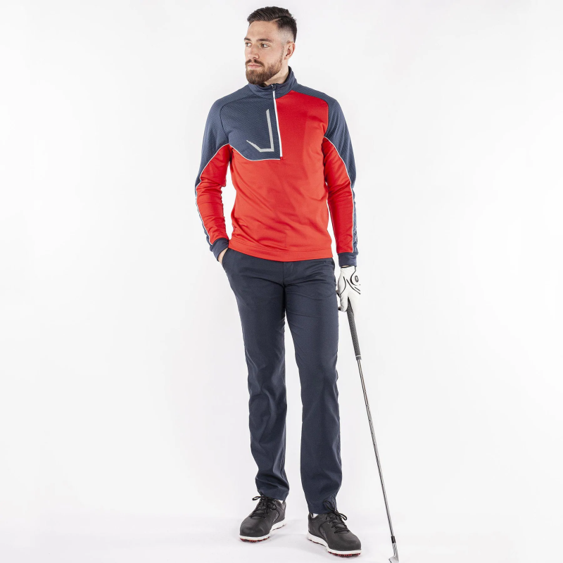 Pull Galvin Green demi-zip Daxton