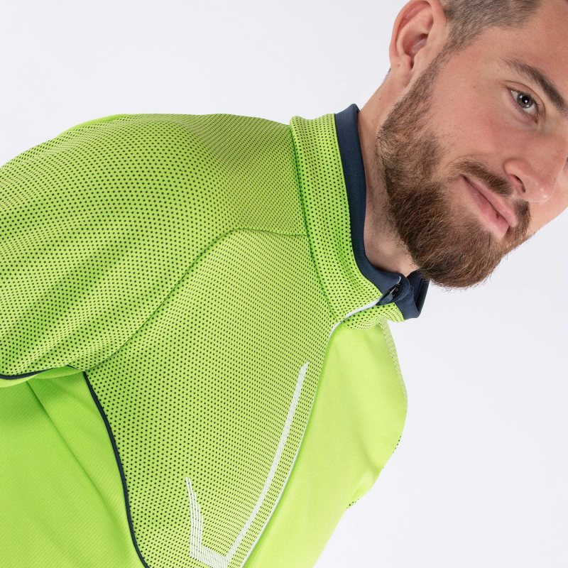 Pull Galvin Green demi-zip Daxton vert