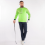 Pull Galvin Green demi-zip Daxton vert