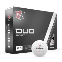 Balles de golf Wilson Duo Soft blanc