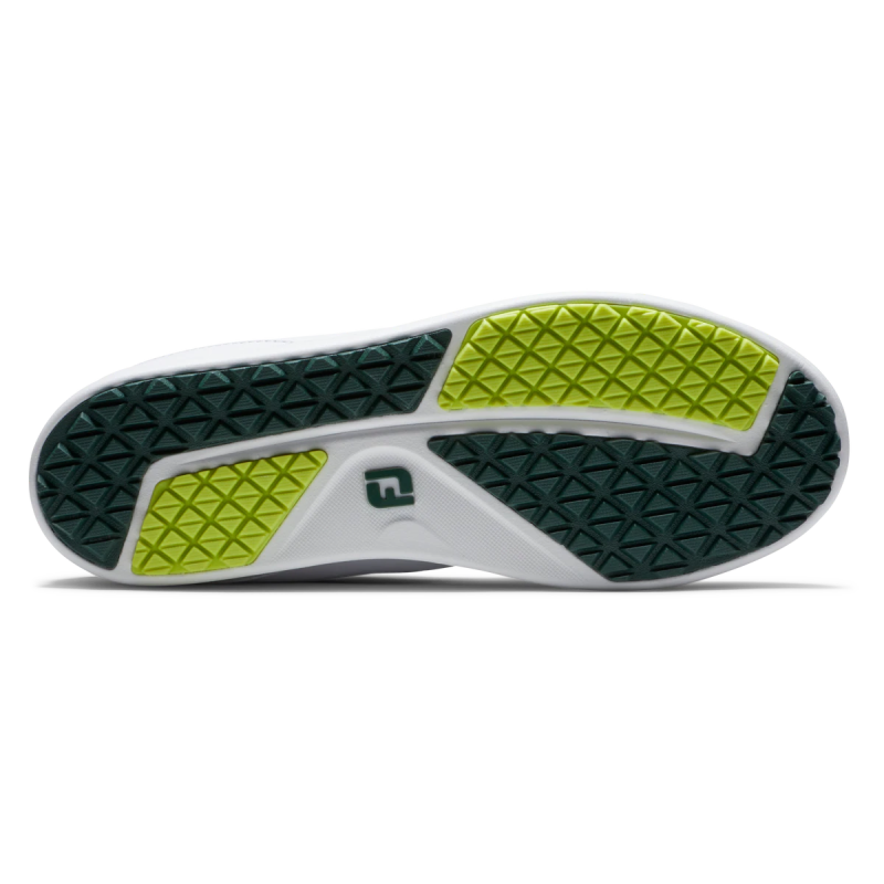 Chaussures Footjoy Links - Blanc/Vert/Bleu