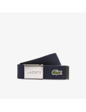 Ceinture Sangle Lacoste à Boucle Gravée | Route du Golf