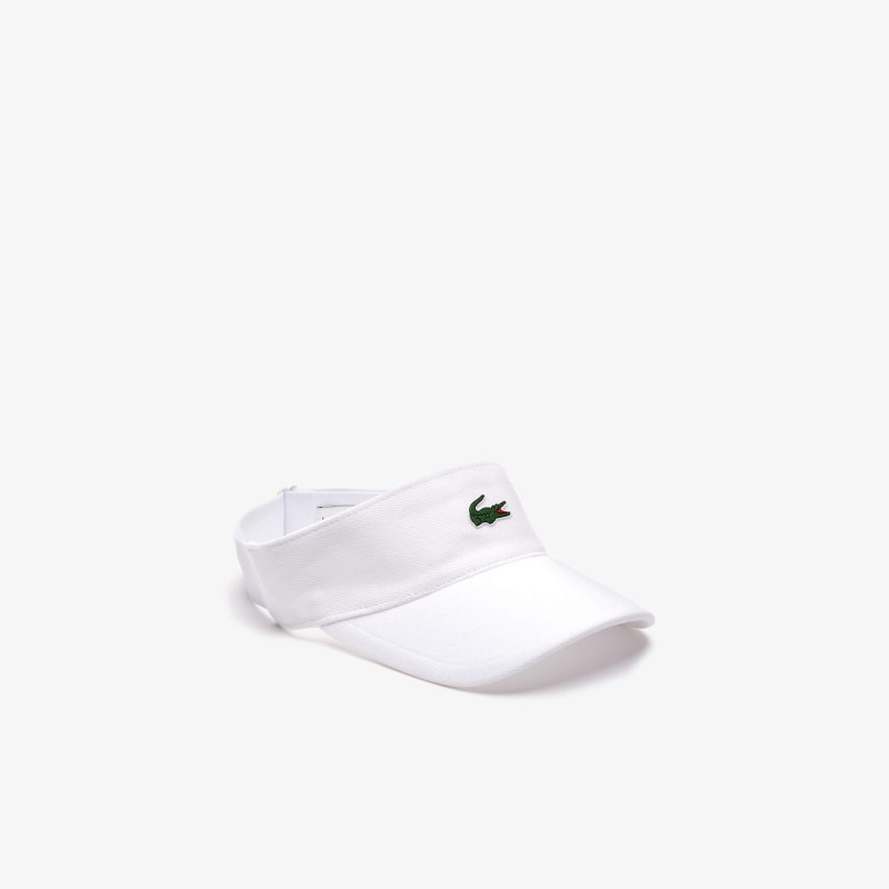 Visière Lacoste sport en piqué et molleton
