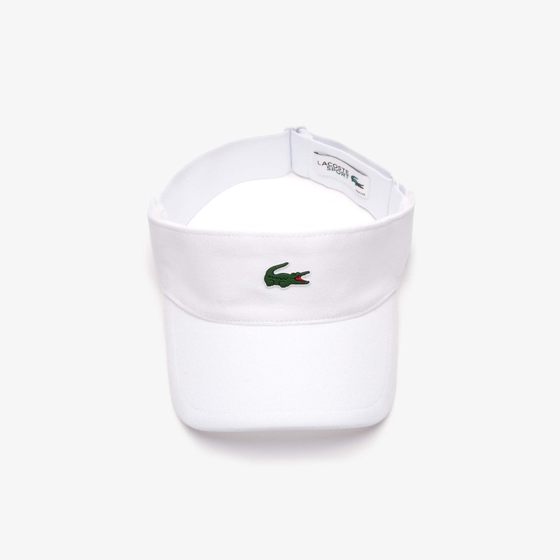 Visière Lacoste sport en piqué et molleton