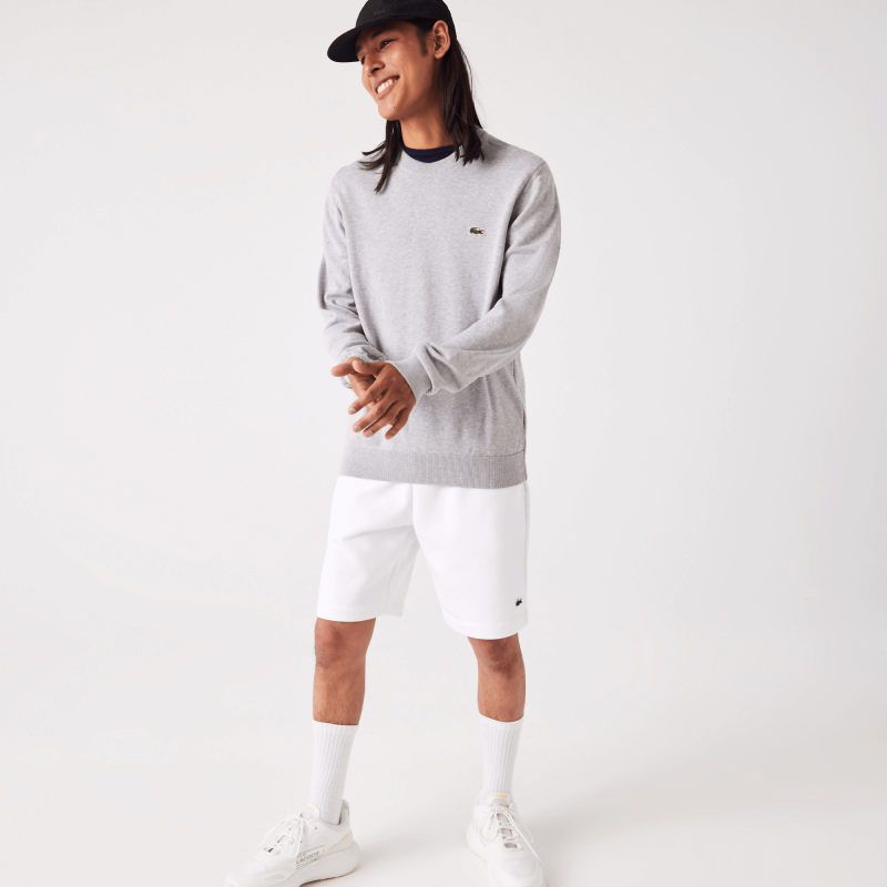 Pull Lacoste gris
