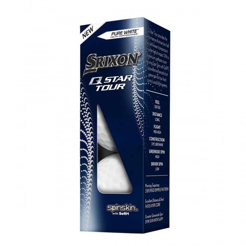 Balles de golf Srixon Q-Star Tour