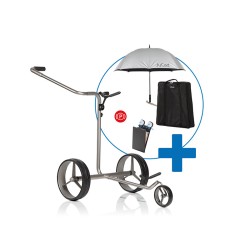Chariot électrique JuCad Drive SL Master Titan | Titane léger & performance premium