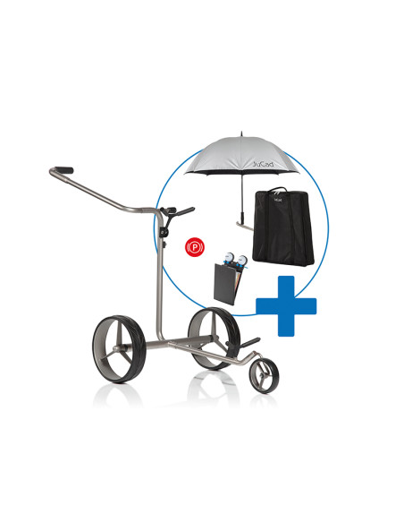 Chariot électrique JuCad Drive SL Master Titan | Titane léger & performance premium