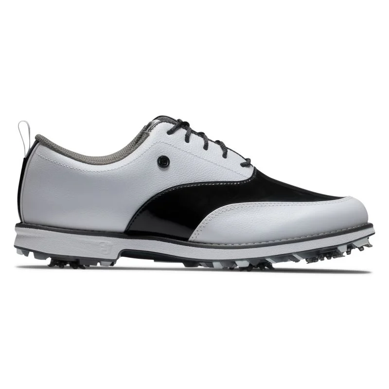 Chaussures Golf FootJoy Premiere Series Blanc/Noir | Élégance & Performance