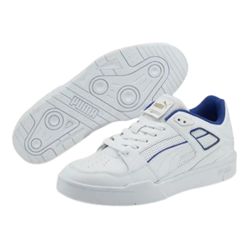 Chaussures PUMA Slipstream White Royal | Golf Style & Confort | Route du Golf