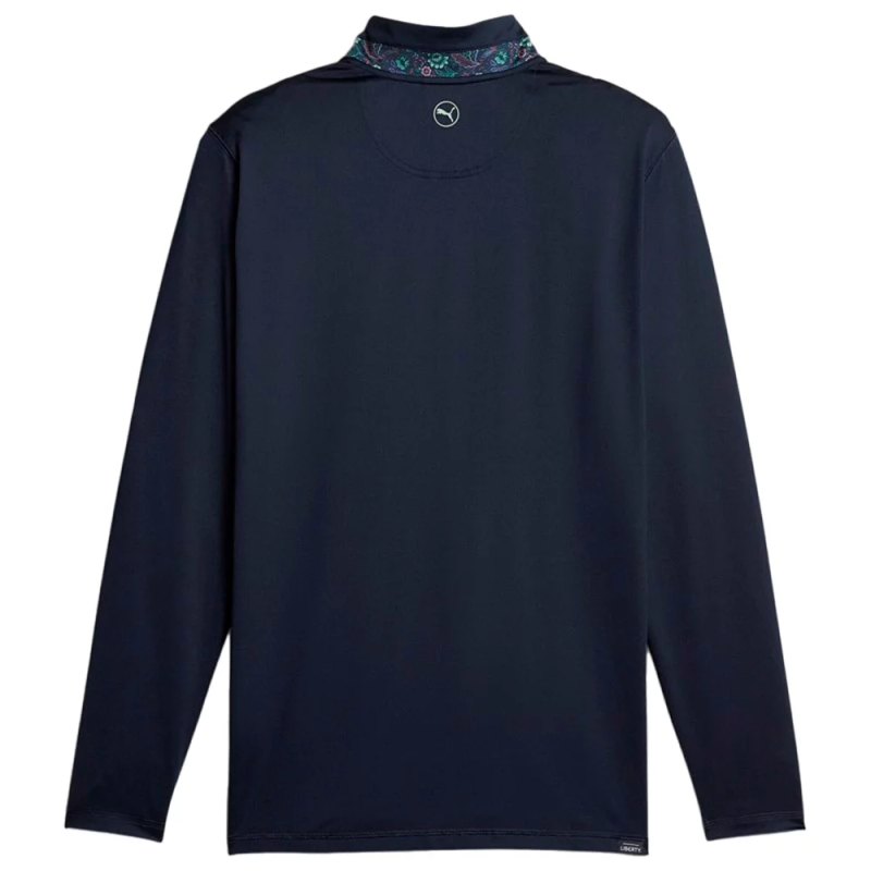 Coupe-vent Puma Liberty 1/4 zip Navy/Green
