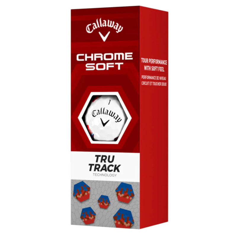 Balles de golf Callaway Chrome Soft Tru Track