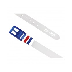 Ceinture SKIMP La Frenchie Blanc – Unisexe, Végan, Ajustable et Waterproof