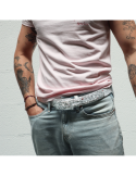 Ceinture SKIMP White Kiss – Unisexe, Végan, Ajustable et Waterproof