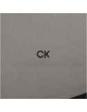 PULL CALVIN KLEIN DEMI-ZIP NOIR ET GRIS