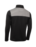 PULL CALVIN KLEIN DEMI-ZIP NOIR ET GRIS
