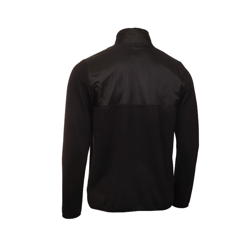 Pullover Calvin Klein Harrow Hybrid demi-zip Noir