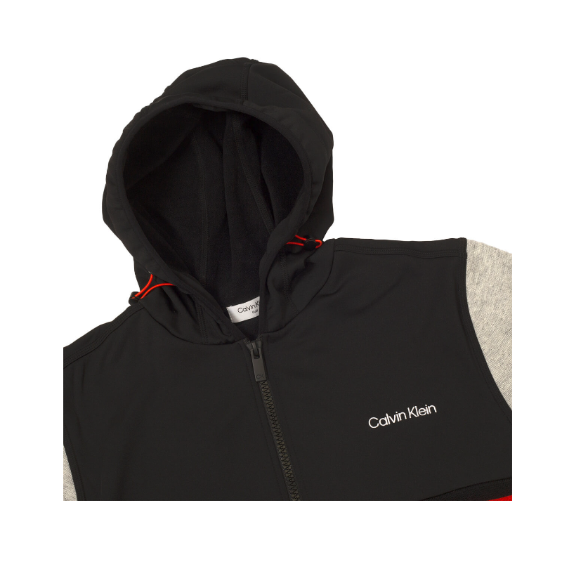PULL DE GOLF THERMIQUE CALVIN KLEIN GRIS MARINE