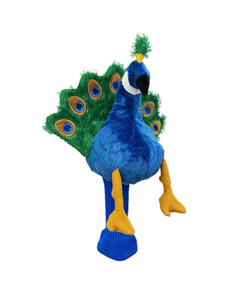 Couvre Driver Daphné Peacock - Protection Élégante et Design Unique