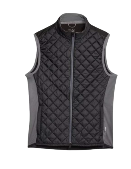 Veste Puma Golf Frost Quilted Vest Noir
