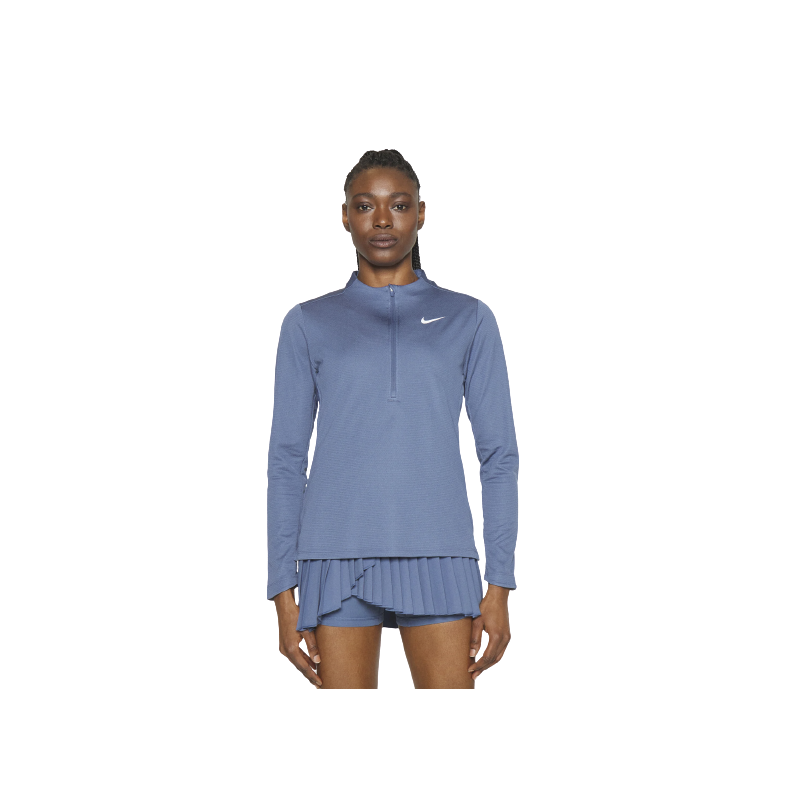 PULL NIKE DF UV ADVTG HZ TOP BLEU