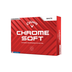 Balles de golf Callaway Chrome soft | La Route du Golf