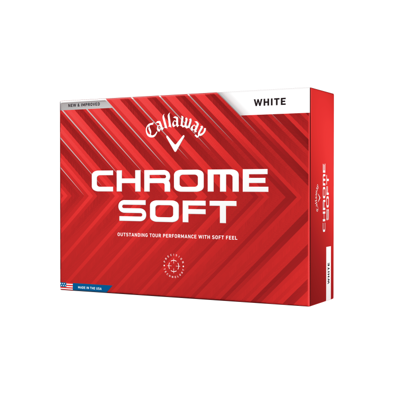 Balles de golf Callaway Chrome soft | La Route du Golf