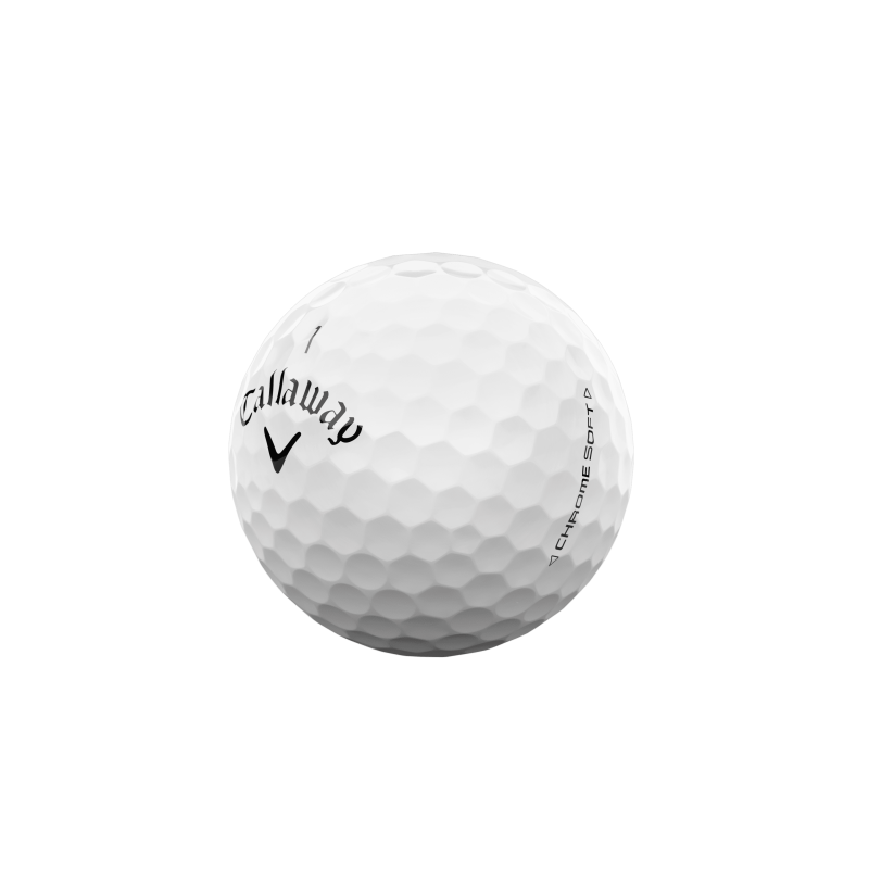 Balles de golf Callaway Chrome soft | La Route du Golf