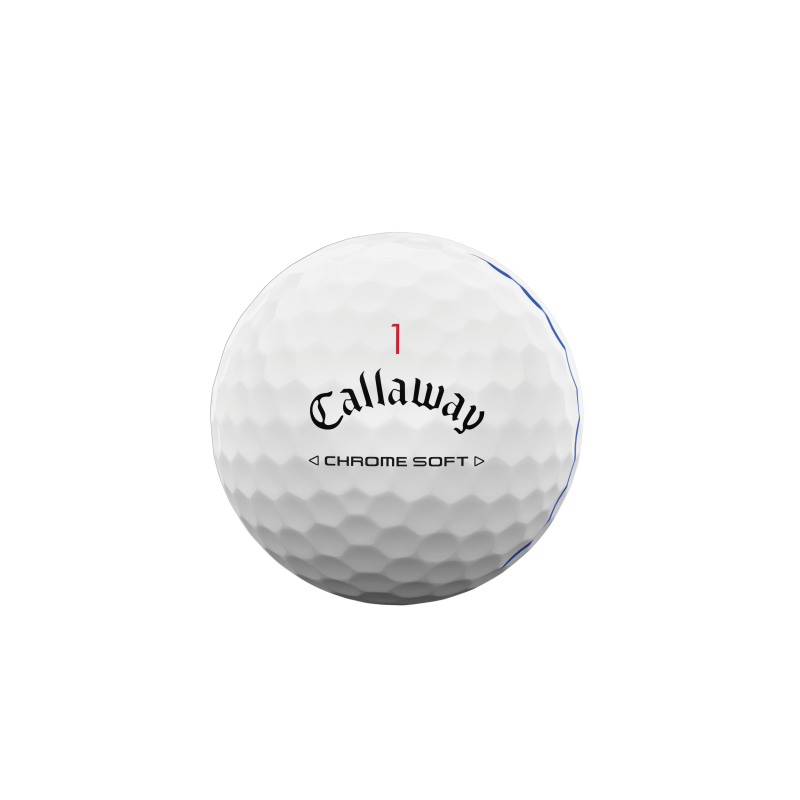 Balles de golf Callaway Chrome soft | La Route du Golf
