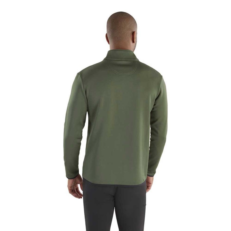 DELTA ZIP CALVIN KLEIN GRIS COL HAUT