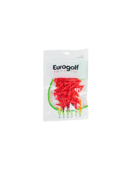 Tees plastiques Eurogolf 37 mm