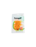 Tees Eurogolf Plastique 31mm - Performance et Durabilité pour Golfeurs