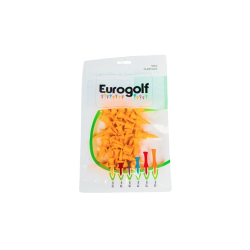 Tees Eurogolf Plastique 31mm - Performance et Durabilité pour Golfeurs