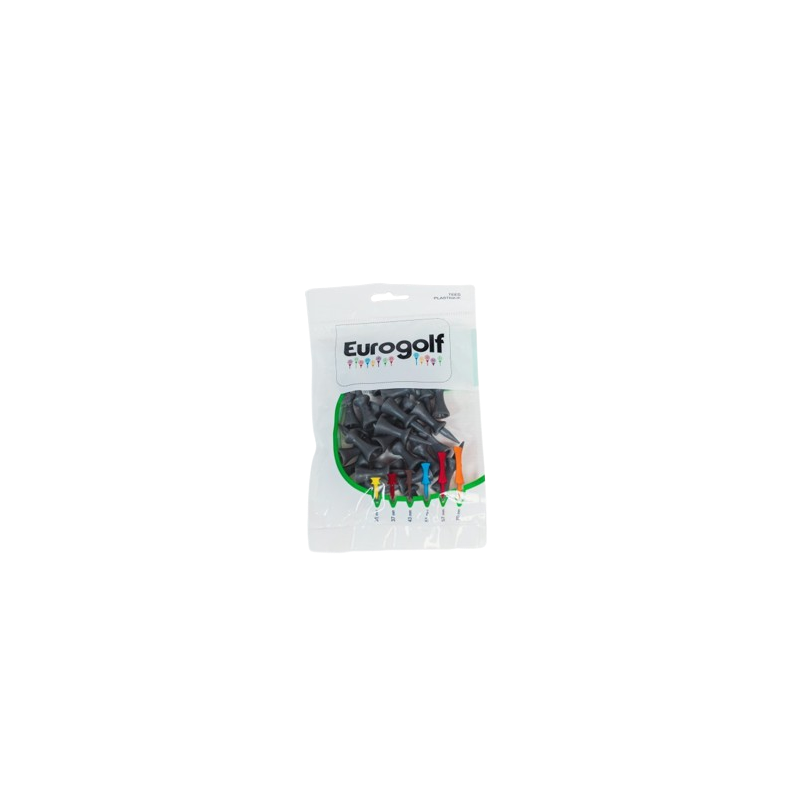 Tees plastiques Eurogolf 43 mm