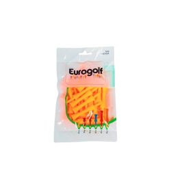 Tees Plastiques Eurogolf 70mm - Durabilité et Performance pour Golfeurs