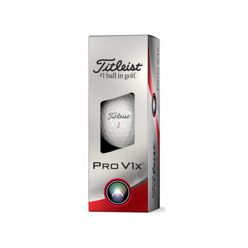 Sleeve de 3 balles Titleist ProV1/ProV1x/-ProV1x